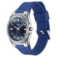 Poze By Sonata Quartz Analog Blue Dial Blue Silicone Strap Watch For Men - image number 4