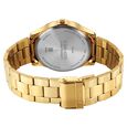 Sonata Traditional Essentials Quartz Analog Champagne Dial Golden Metal Strap Watch For Men - image number 5