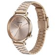 Sonata Elegent Essentials Quartz Analog Rose Gold Dial Stainless Steel Strap Watch For Women - image number 2