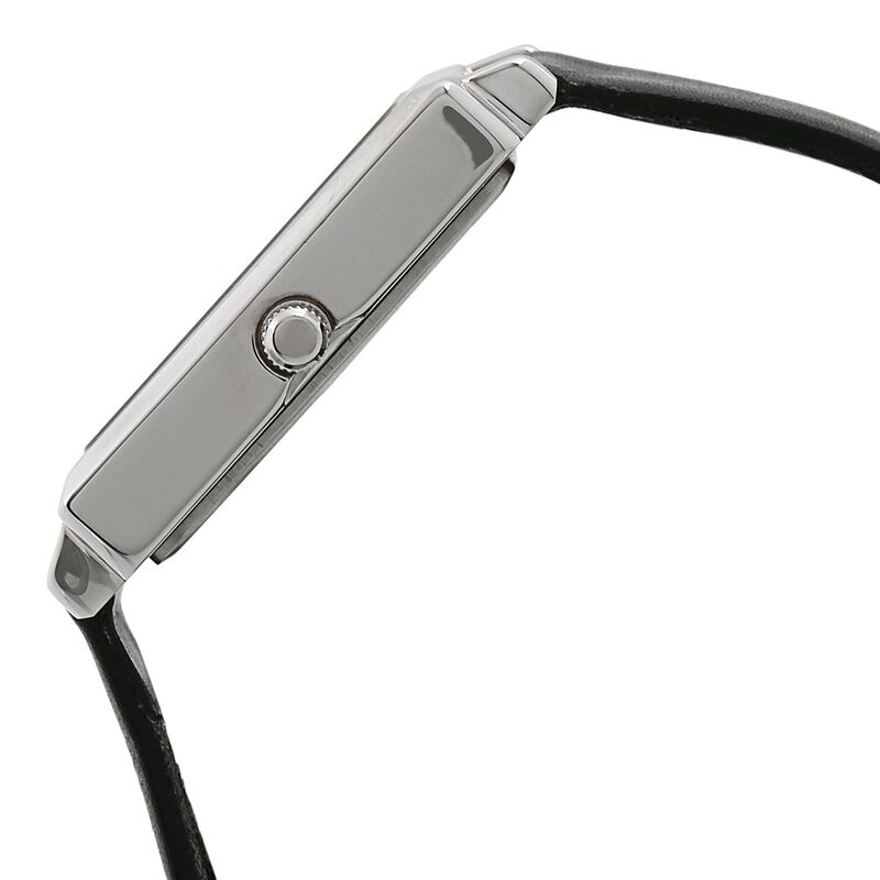 Sonata Quartz Analog White Dial Leather Strap Watch for Men - image number 2