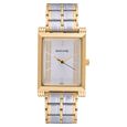 Sonata Quartz Analog Silver Dial Stainless Steel Strap Watch for Men