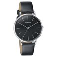 Sonata Pastel Play Quartz Analog Black Dial Leather Strap Watch For Women - image number 1