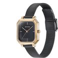 Sonata Modern Edit Quartz Analog Black Dial Black Stainless Steel Strap Watch For Women - image number 2