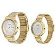 Sonata Quartz Analog White Dial Metal Strap Watch for Couple - image number 1