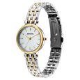 Sonata Eternia Quartz Analog White Dial Metal Strap Watch For Women - image number 1