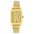 Sonata Quartz Analog Champagne Dial Stainless Steel Strap Watch for Women