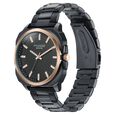 Sonata Poze Quartz Analog Black Dial Black Metal Strap Watch For Men - image number 4