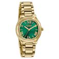 Poze By Sonata Quartz Analog Green Dial Golden Metal Strap Watch For Women - image number 2