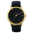 Sonata Quartz Analog Silver Dial Leather Strap Watch for Men