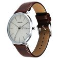 Sonata Ascent Quartz Analog with Day and Date Grey Dial Leather Strap Watch For Men - image number 2