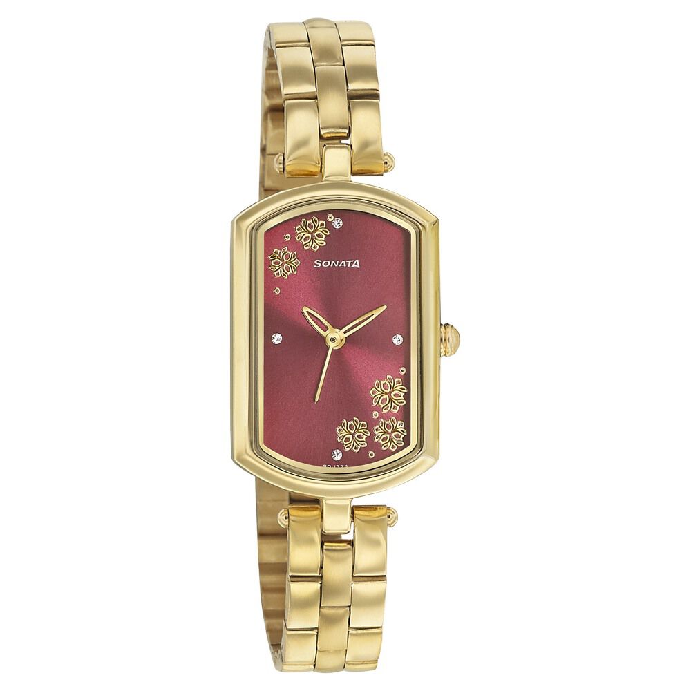 Sonata wedding 8080bm01 new arrivals women's watch