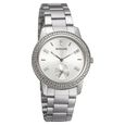 Sonata Multifunctions White Dial Women Watch With Leather Strap