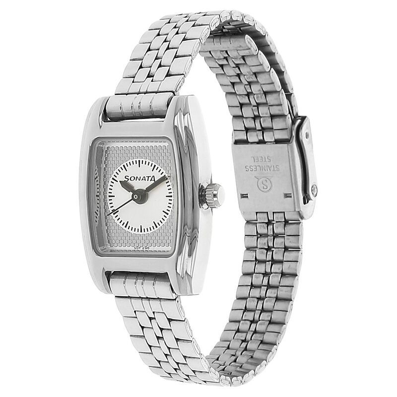 Sonata Professional Silver Dial Women Watch With Stainless Steel Strap - image number 1