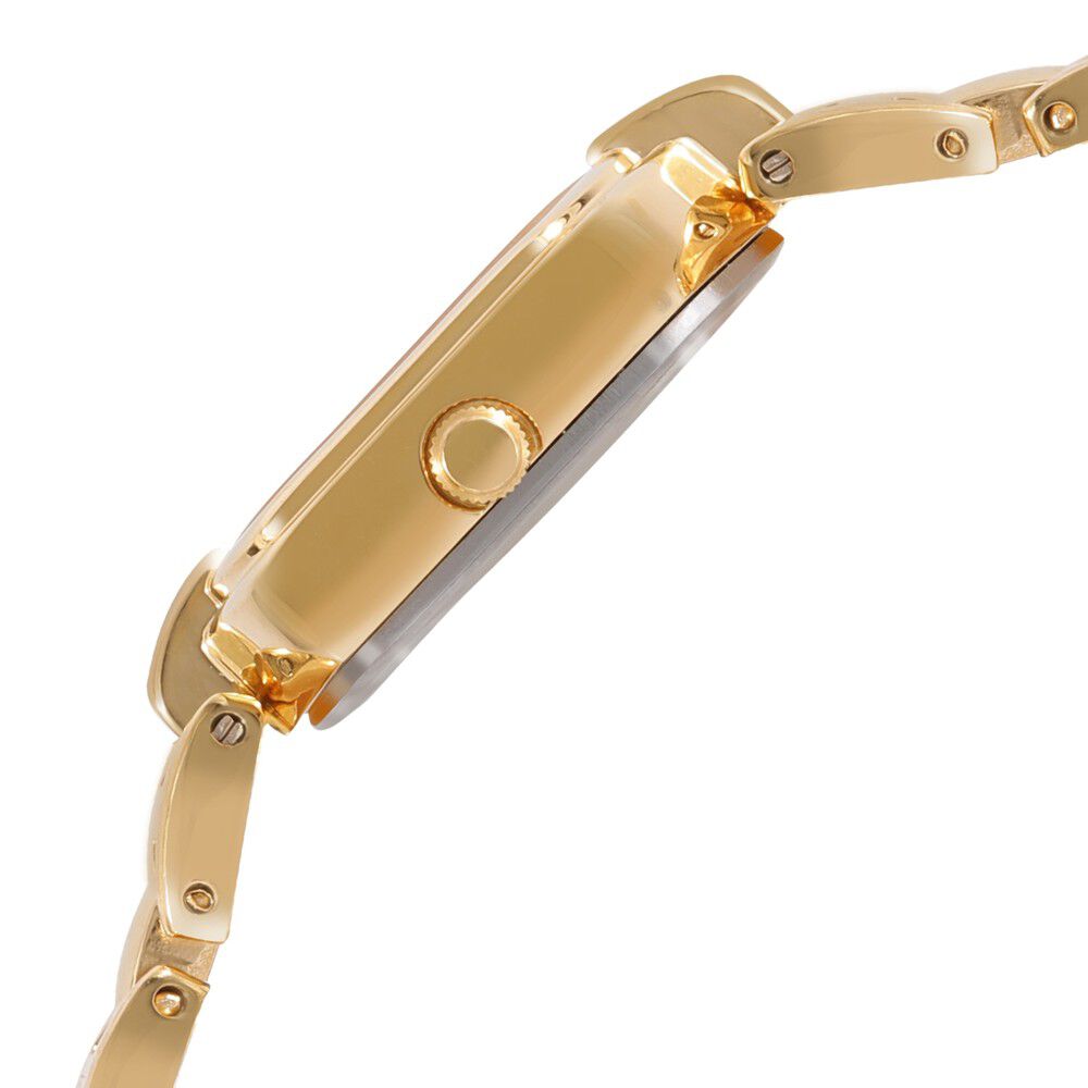 Buy Online Sonata Quartz Analog Champagne Dial Stainless Steel Strap Watch for Women nf8031ym02 Sonata