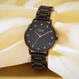 Sonata Poze Quartz Analog White Dial Metal Strap Watch for Women