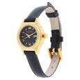 Sonata Quartz Analog with Day and Date Black Dial Leather Strap Watch for Women - image number 1