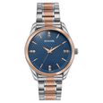 Sonata Jashn Quartz Analog Beige Dial Silver Metal Strap Watch For Men