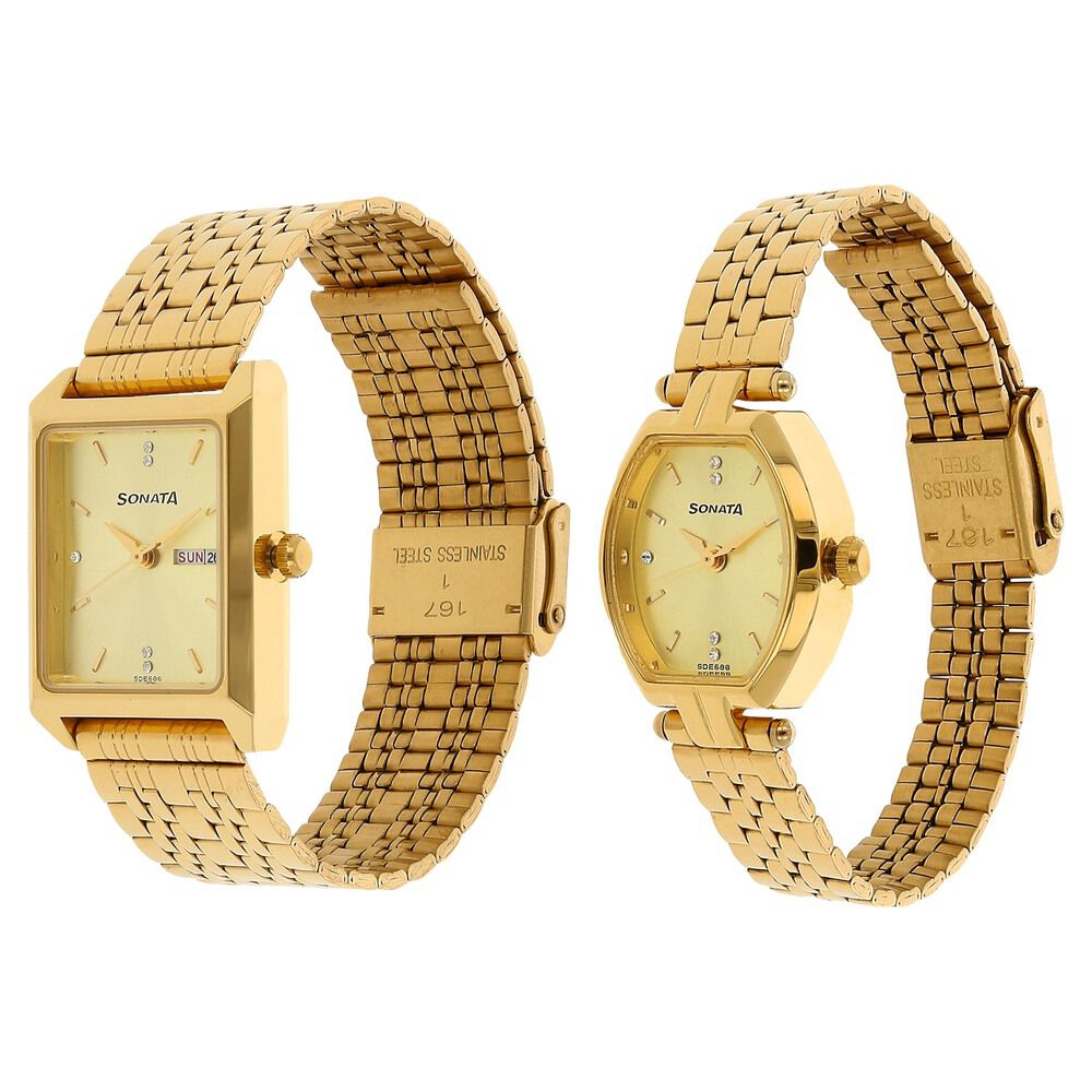 Round Sonata Watches, For Formal, Model Name/Number: 77086PP05W at Rs  538/piece in Lucknow