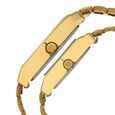 Sonata Quartz Analog White Dial Stainless Steel Strap Watch for Couple - image number 2