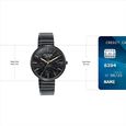 Sonata Poze Quartz Analog Black Dial Stainless Steel Strap Watch For Women - image number 3