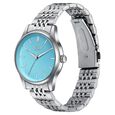Sonata Poze Quartz Analog Blue Dial Silver Colour Stainless Steel Strap Watch For Men - image number 4