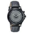 Poze By Sonata Quartz Analog Black Dial Black PU Leather Strap Watch For Men - image number 2