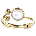 Sonata Aura Quartz Analog White Dial Golden Stainless Steel Strap Watch For Women - image number 3
