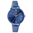 Sonata Poze Quartz Analog Blue Dial Leather Strap Watch for Women - image number 2