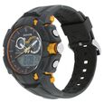 SF Quartz Analog Digital Green Dial Plastic Strap Watch for Men - image number 1