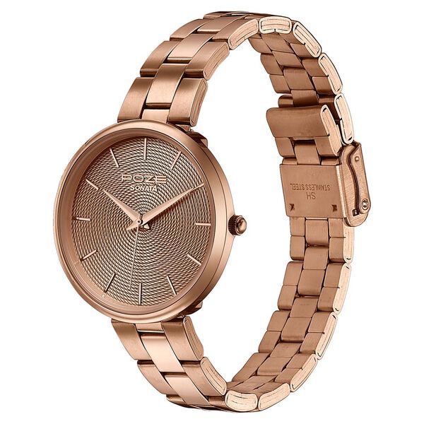 Sonata Poze Quartz Analog Beige Dial Stainless Steel Strap Watch For Women - image number 4