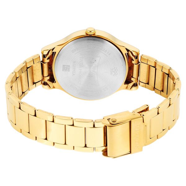 Sonata Quartz Analog Silver Stainless Steel Strap for Women - image number 3