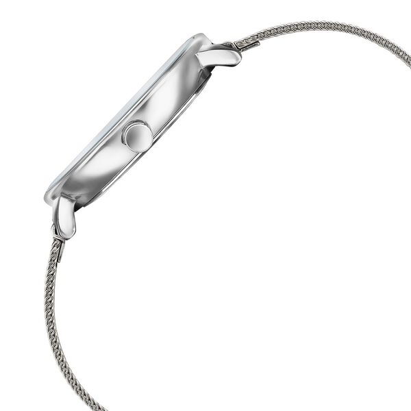 Sonata Sleek Quartz Analog Grey Dial Silver Stainless Steel Strap Watch for Women - image number 3