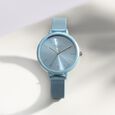 Sonata Poze Quartz Analog Purple Dial Mesh Strap Watch for Women