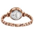 Poze Poze Quartz Analog Pink Dial Rose Gold Metal Strap Watch For Women - image number 6