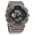 SF Dreamer Series Quartz Digital Analog Digital Black Dial Brown Plastic Strap Watch For Men - image number 0