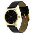 Sonata Quartz Analog Black Dial Leather Strap Watch for Men - image number 1