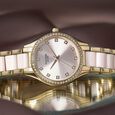 Sonata Poze Quartz Analog Pink Dial Metal & Plastic Strap Watch for Women - image number 0