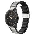 Sonata Quartz Analog Black Dial Metal Strap Watch for Men - image number 1