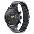 Sonata Wedding Edit Quartz Multifunction Black Dial Stainless Steel Strap Watch For Men - image number 2