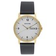 Sonata Quartz Analog with Day and Date White Dial Leather Strap Watch for Men - image number 0