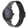 Sonata Sleek Quartz Analog Black Dial Black Stainless Steel Strap Watch for Women - image number 2