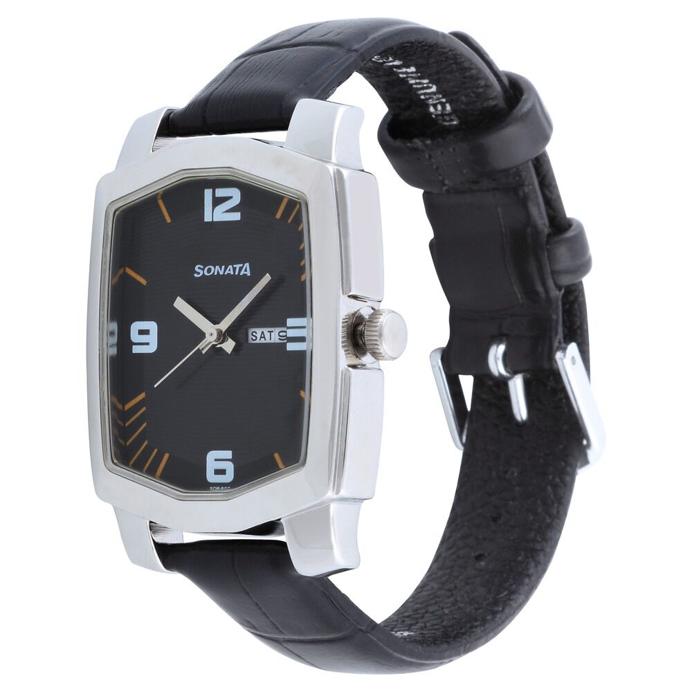 Sonata rectangular watch 2025