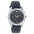 Sonata Quartz Analog Black Dial Leather Strap Watch for Men - image number 0