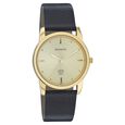 Sonata Quartz Analog Champagne Dial Strap Watch for Men - image number 0