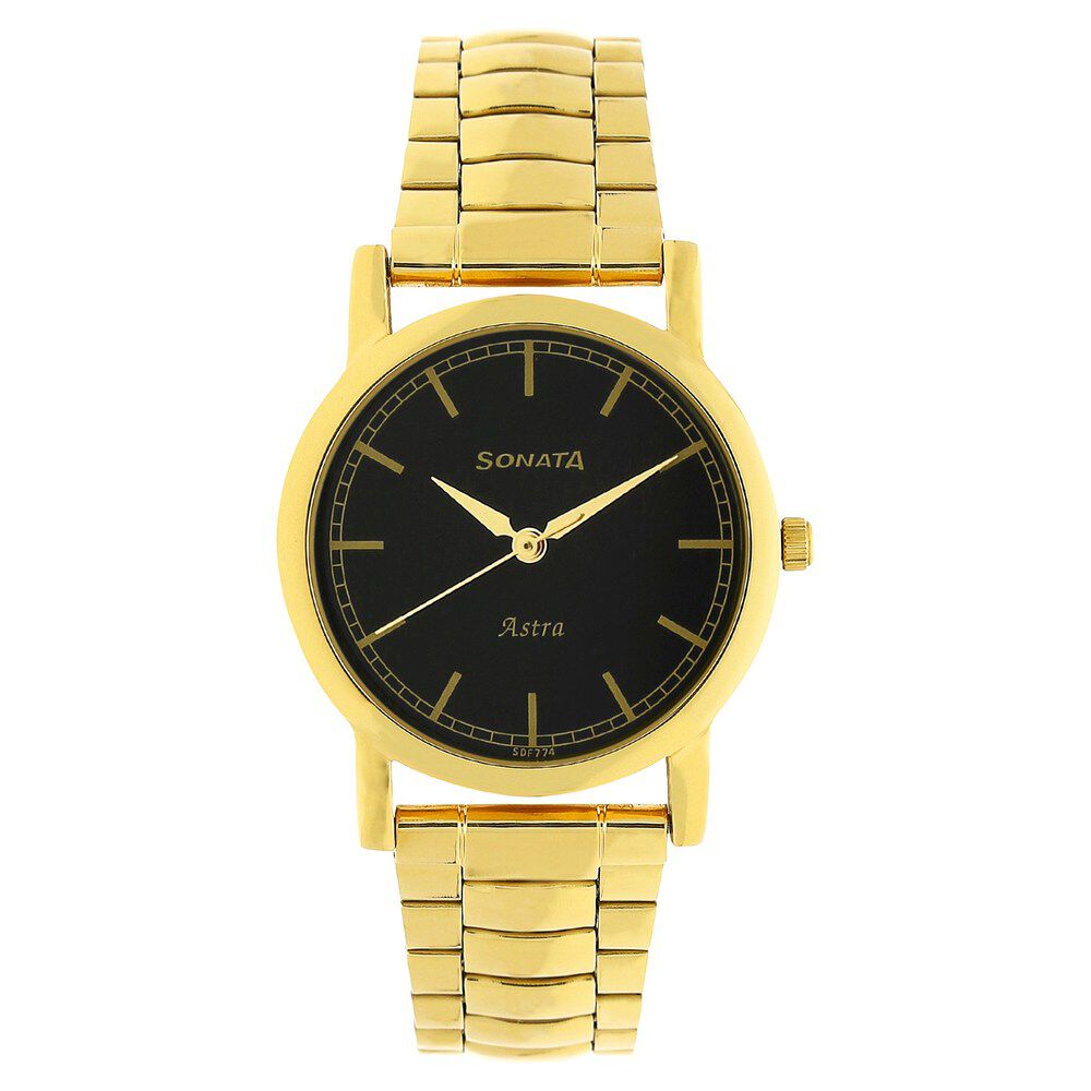 Buy Sonata Round Dial Analog Watch for Men_77105SL05 Online