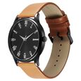 Sonata Aspire Quartz Analog Black Dial Leather Strap Watch for Men - image number 2
