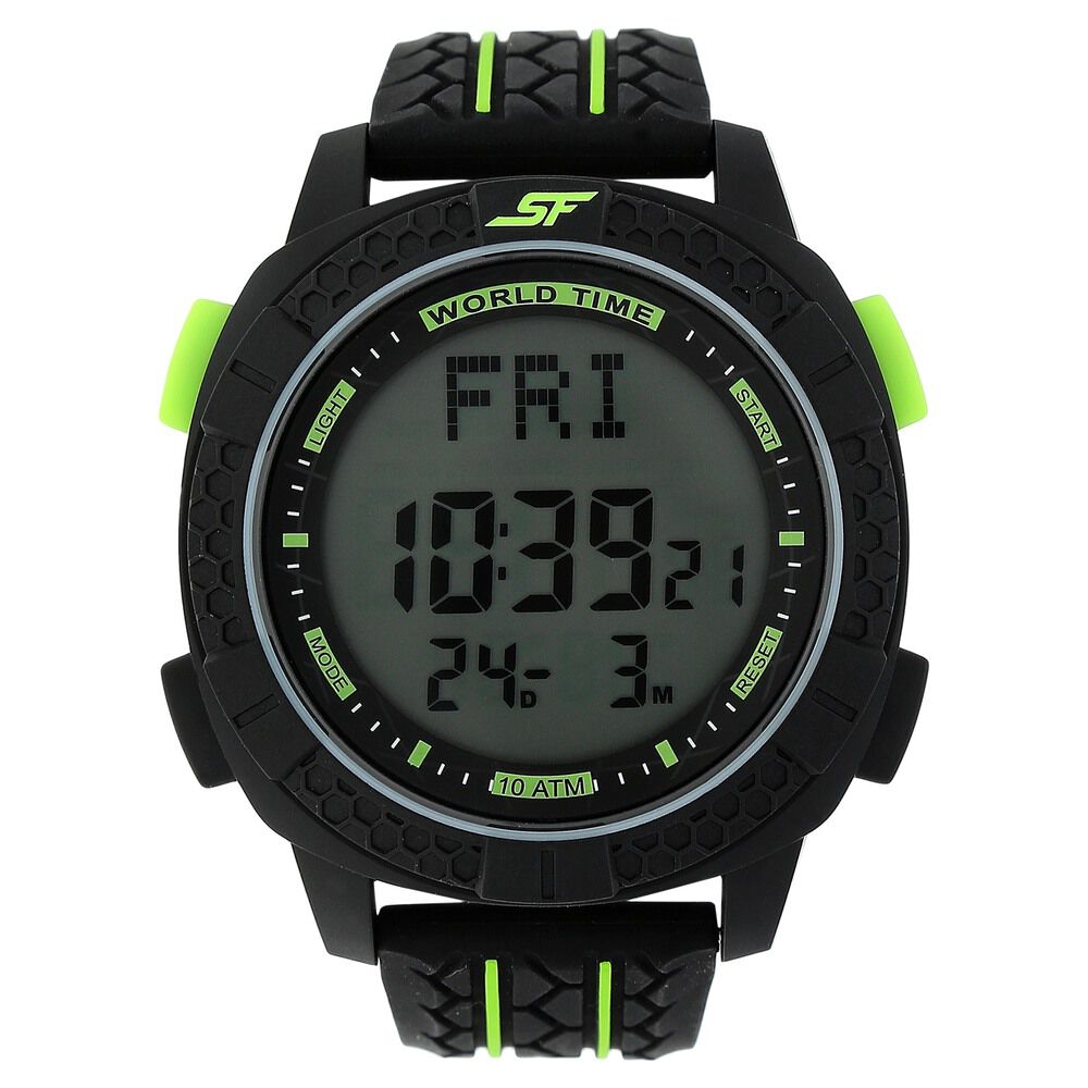 Buy Online SF Carbon Series Digital Dial Unisex Watch With Plastic Strap 77058pp02j p Sonata