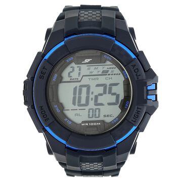 SF Digital Dial Plastic Strap Watch for Men