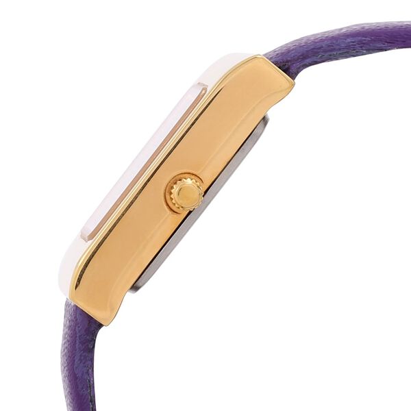 Sonata Quartz Analog Purple Dial Leather Strap Watch for Women - image number 2