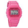 SF Digital Dial Green Polyurethane Strap Watch For Unisex
